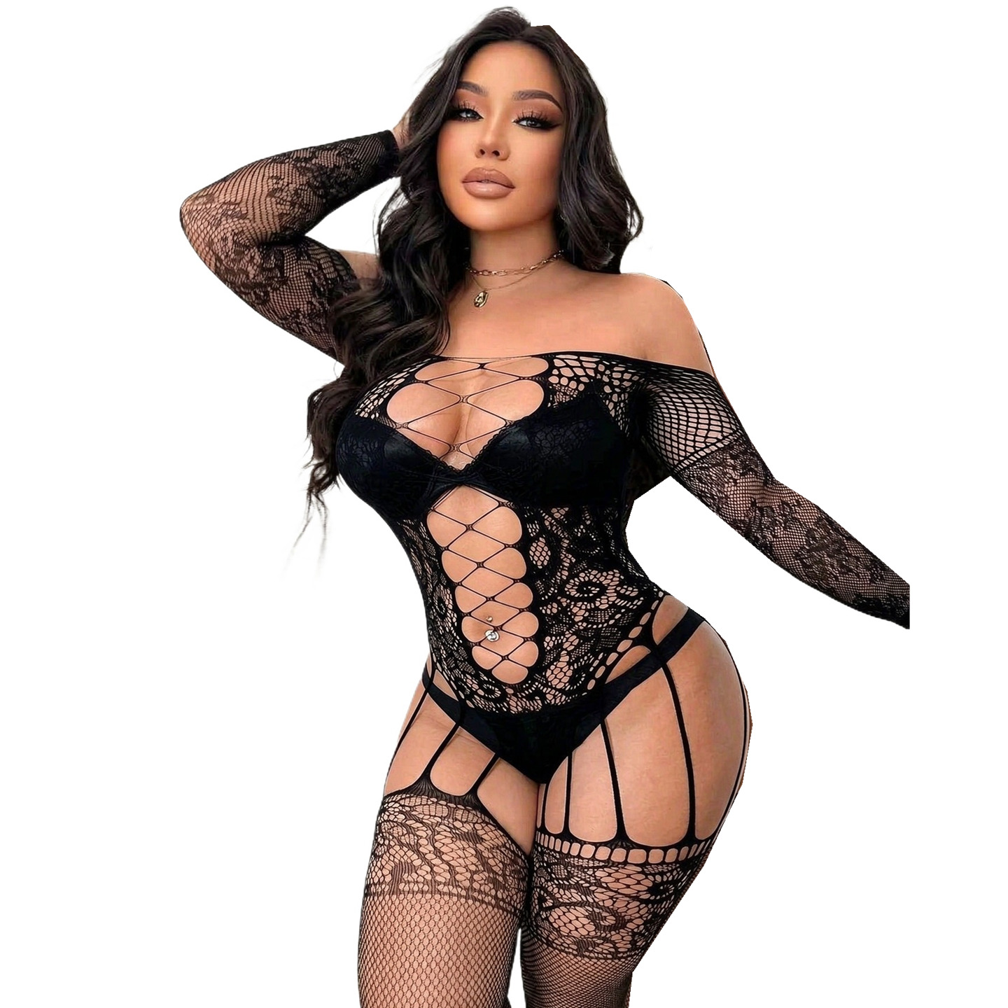 Balık ağı desenli, tüm vücudu  - Fishnet Stocking Women incelemesi ve fiyatı